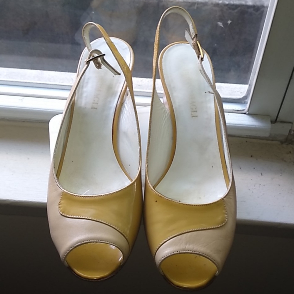 Bruno Magli sling back shoes